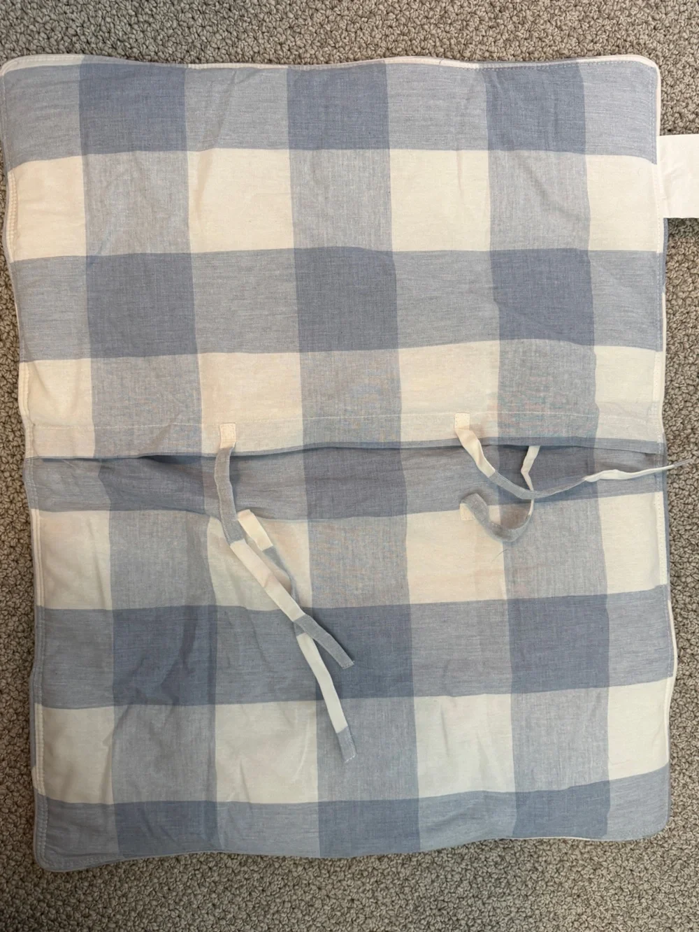 NWT Pottery Barn Kids Buffalo Check Queen Comforter and Shams